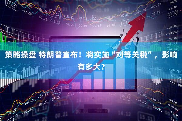 策略操盘 特朗普宣布！将实施“对等关税”，影响有多大？