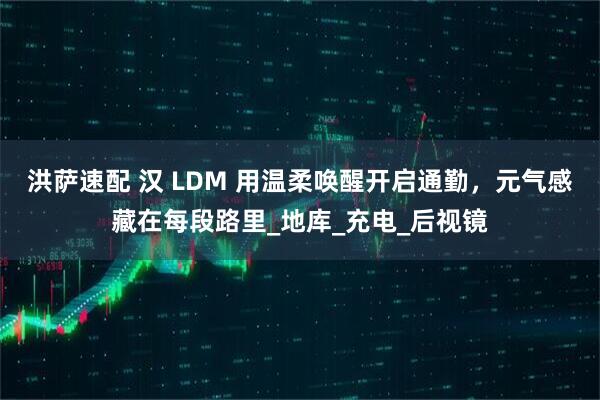 洪萨速配 汉 LDM 用温柔唤醒开启通勤，元气感藏在每段路里_地库_充电_后视镜